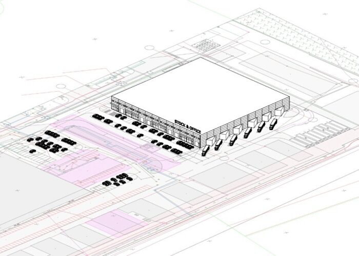Naujas „Stock & Office“ projektas Ramygalos g., Panevėžyje