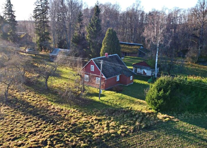 Parduodama autentiška prižiūrėta sodyba su erdviu žemės sklypu Juodonių k., Rokiškio r.