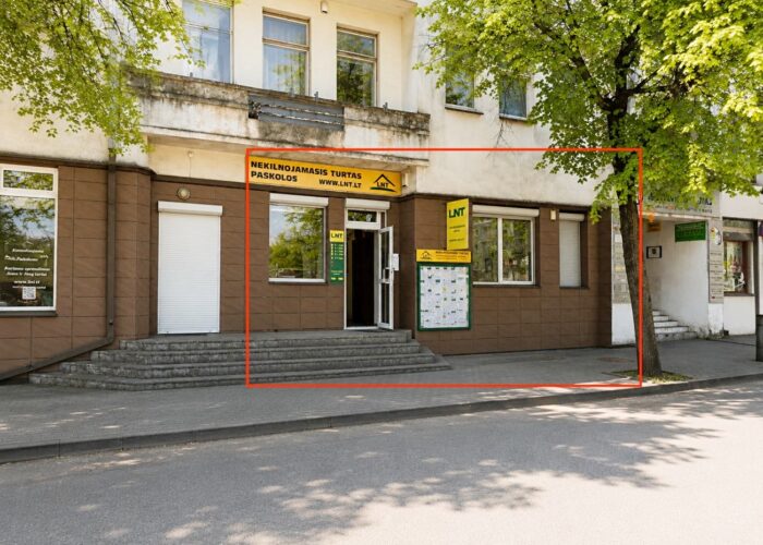Parduodamos komercinės patalpos prie naujosios autobusų stoties Panevėžio centre