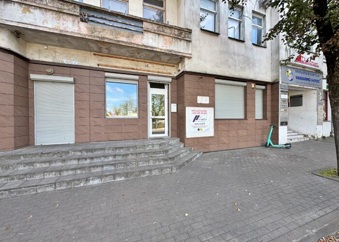 Komercinės patalpos Panevėžio centre – idealu verslui ar investicijai