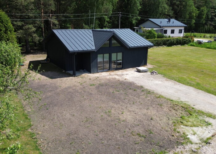 Parduodamas kokybiškas naujos statybos namas Juodlieknio k., Panevėžio r.