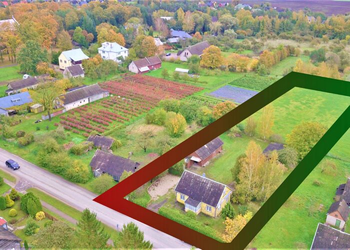 Parduodamas rąstinis namas Krakių mstl., Kėdainių r.